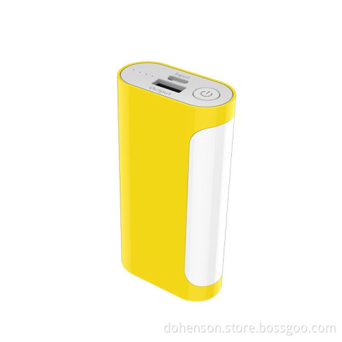 Portable Desk Lamp power bank 5000mah External Battery Mobile Charger with Table LED Light and